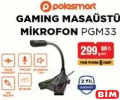 POLOSMART PGM33 GAMİNG MASAÜSTÜ MİKROFON POLOSMART PGM33 GAMİNG MASAÜSTÜ MİKROFON